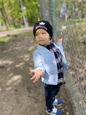 czapeczka z nadrukiem królewicz galeria