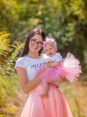 komplet dla mamy i córeczki galeria