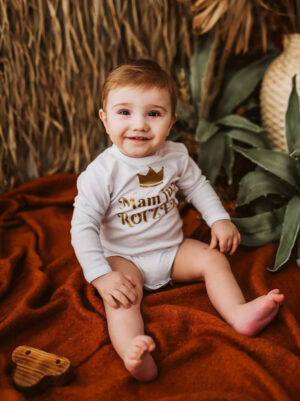 mam już roczek z koroną nadruk złoty galeria