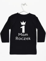mam roczek z jedynką koszulka z długim rękawem kolor czarny 262 mam roczek z jedynką koszulka z długim rękawem kolor czarny 262