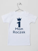 mam roczek z jedynką koszulka z krótkim rękawem kolor biały 262 mam roczek z jedynką koszulka z krótkim rękawem kolor biały 262
