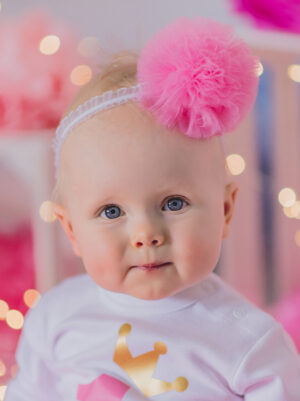 opaska pomopon dla dziewczynki galeria