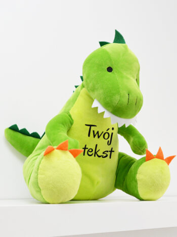 maskotka dinozaur z twoim napisem m002 1