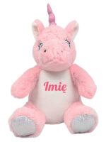 maskotka jednorożec z imieniem dziecka m008 5