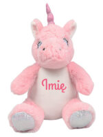 maskotka jednorożec z imieniem dziecka m008 7