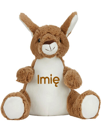 maskotka kangurek mały z imieniem dziecka m017 8