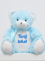 maskotka miś niebieski duży z twoim nadrukiem m005 5