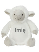 maskotka owieczka mała z imieniem dziecka m014 2