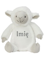 maskotka owieczka mała z imieniem dziecka m014 4