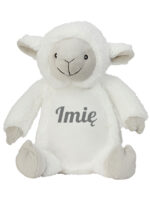 maskotka owieczka mała z imieniem dziecka m014 5
