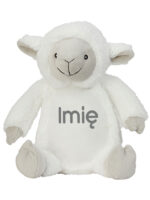 maskotka owieczka mała z imieniem dziecka m014 8