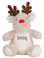 maskotka renifer mały z imieniem dziecka m011 2