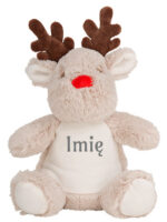 maskotka renifer mały z imieniem dziecka m011 4