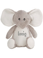 maskotka słonik mały z imieniem dziecka m010 1