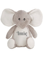 maskotka słonik mały z imieniem dziecka m010 3