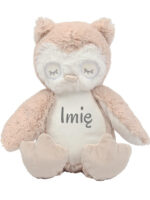 maskotka sowa mała z imieniem dziecka m015 1