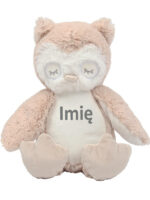 maskotka sowa mała z imieniem dziecka m015 2