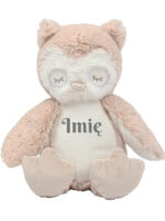 maskotka sowa mała z imieniem dziecka m015 3