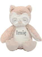 maskotka sowa mała z imieniem dziecka m015 4