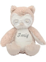 maskotka sowa mała z imieniem dziecka m015 6