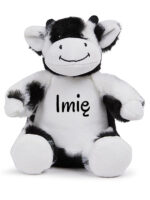 maskotka krówka mała z imieniem dziecka m029 1