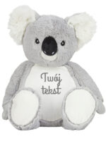 pluszak duży koala w kolorze szarym z własnym napisem m034 7