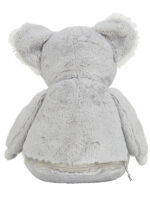 pluszak duży koala w kolorze szarym z własnym napisem m034 tyl