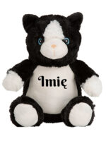 pluszak kotek mały z nadrukiem imienia dziecka m030 3