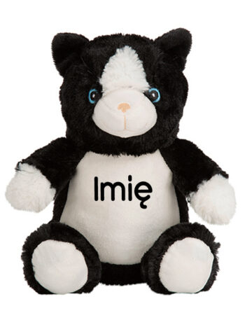 pluszak kotek mały z nadrukiem imienia dziecka m030 8