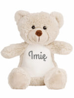 pluszak miś mały jasnybrąz z imieniem dziecka m039-7 pluszak miś mały jasnybrąz z imieniem dziecka m039 7