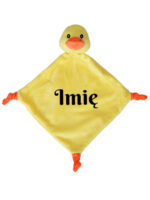 przytulanka kaczuszka niemowlęca z imieniem czcionka 3 m049
