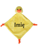 przytulanka kaczuszka niemowlęca z imieniem czcionka 4 m049