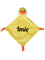 przytulanka kaczuszka niemowlęca z imieniem czcionka 5 m049