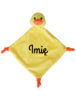 przytulanka kaczuszka niemowlęca z imieniem czcionka 7 m049
