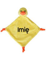 przytulanka kaczuszka niemowlęca z imieniem czcionka 8 m049