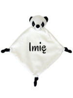 przytulanka panda niemowlęca z imieniem czcionka 1 m048