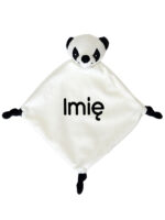 przytulanka panda niemowlęca z imieniem czcionka 8 m048