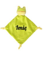 przytulanka żabka dla niemowlaka personalizowana czcionka 5 m046