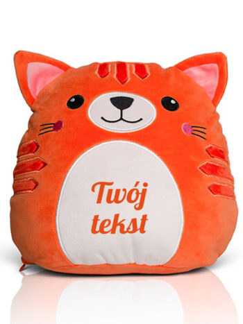 przytulanka poduszka kotek z twoim tekstem m055 czcionka 5